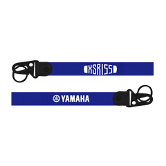 Blue lanyard with 'Yamaha' and 'XSR155' branding on a white background