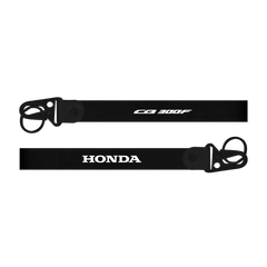 Honda CB 300F custom fabric bike keychain lanyard strap