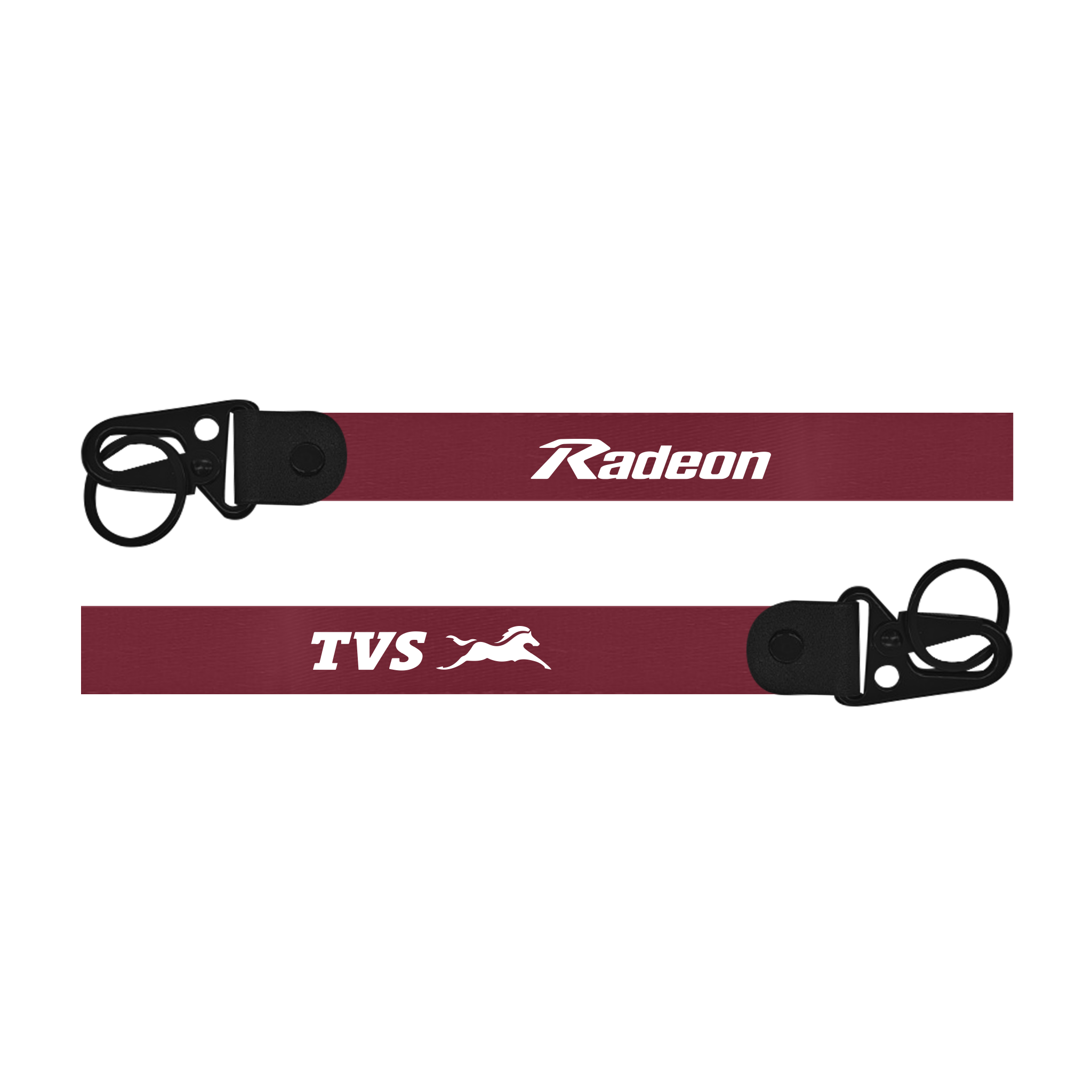 Honda Radeon custom fabric bike keychain lanyard strap