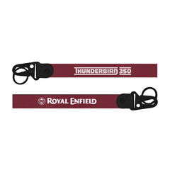 Royal Enfield Thunderbird bike Keychain Maroon lanyard