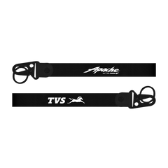 TVS Apache RTX 200 custom fabric bike keychain lanyard strap