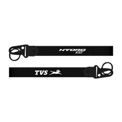 TVS NTORQ 120 custom fabric scooter keychain lanyard strap