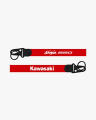 Kawasaki Ninja 650 lanyard on a white background
