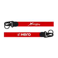 Red lanyard with 'Xpulse' and 'Hero' branding on a white background