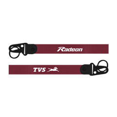 Honda Radeon custom fabric bike keychain lanyard strap