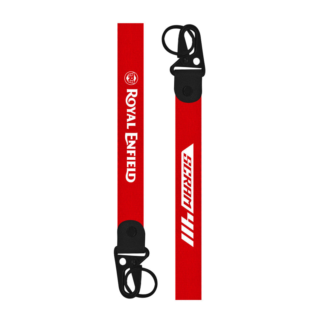 Royal Enfield Scram 411 bike Keychain red