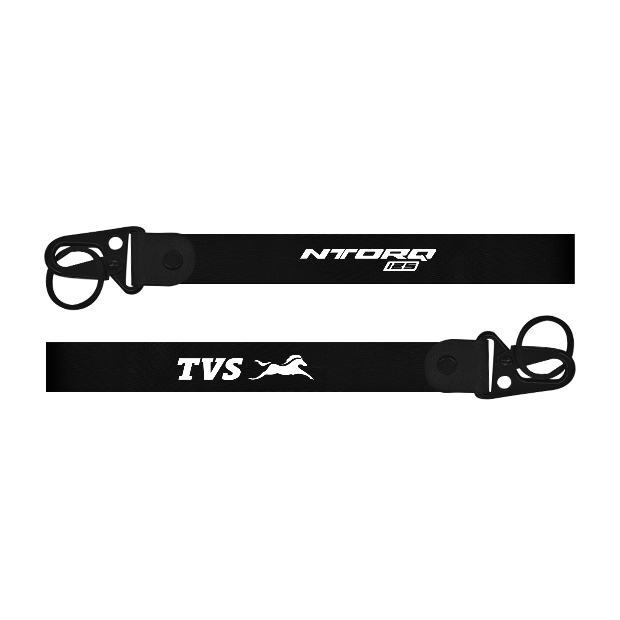 TVS NTORQ 120 custom fabric scooter keychain lanyard strap