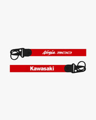 Kawasaki Ninja 900 keychain on a white background