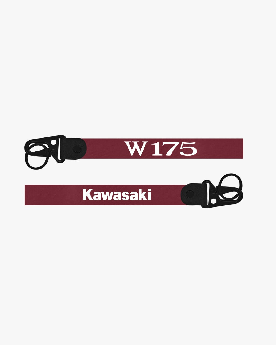Kawasaki W175 decal on a white background