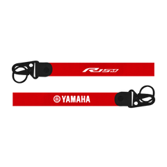 Yamaha R15M custom fabric bike keychain lanyard strap