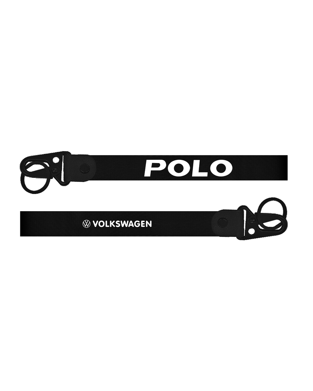 Black HRM Belt on a white background